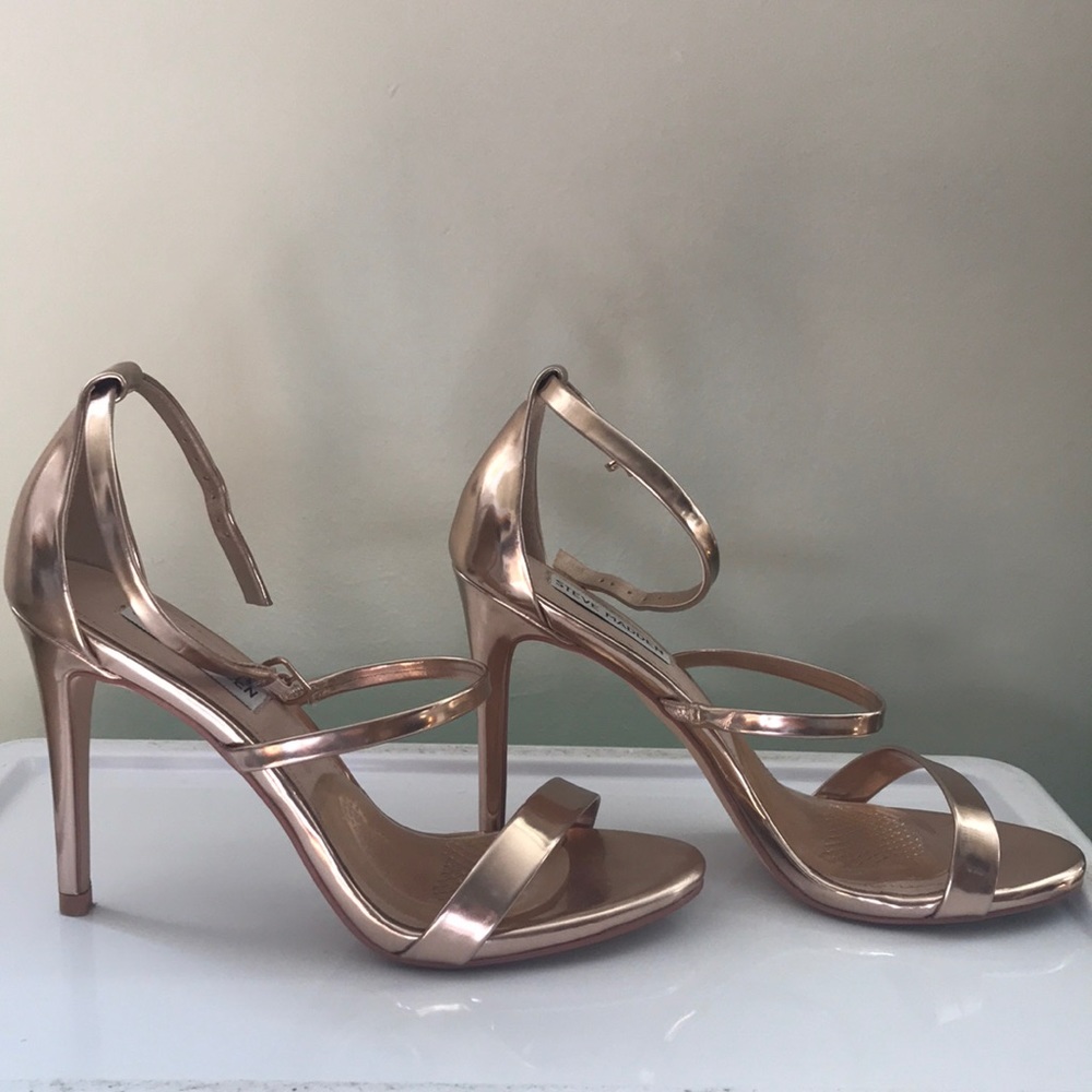 Steve Madden Rose Gold Sheena Heels